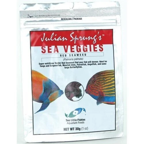 RA TWO LITTLE FISHIES Julian Sprung's Sea Veggies Seaweed - Rojo - 30 g Foto 1 de 1