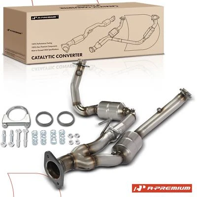 A-Premium Catalytic Converter Front Side for Jeep Commander 06-07 Grand Cherokee - Imagen 1 de 4