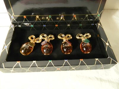 ELIZABETH TAYLOR'S FRAGRANT JEWEL BIJOUX PARFUM COLLECTION MINT IN BOX — 第 1/4 张图片