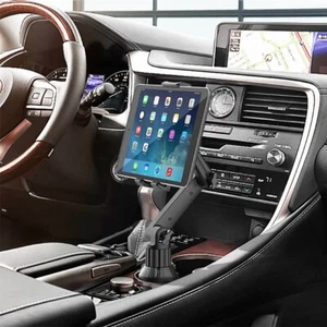 Soporte universal para taza de coche 360 Tableta Automóvil Soporte para Apple iPad Pro - Imagen 1 de 11