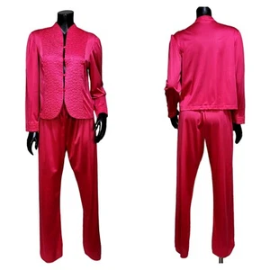 Vintage 70s Vanity Fair S/M Antron III Nylon Sleepwear 2pc Pyjama Set USA - Bild 1 von 12