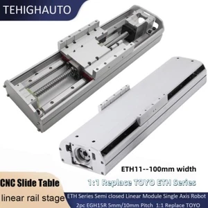 Linear Guide Slide Stage Actuator Screw Module EGH15R Dust Cover Replace TOYO - Picture 1 of 14
