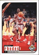 1998-99 UD Choice Houston Rockets Basketball Card #53 Mario Elie
