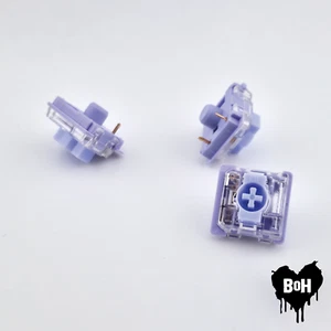 NuPhy Wisteria (T55) Low-profile Switches - 100pcs / Set *NEW WITH BOX* - Photo 1/4
