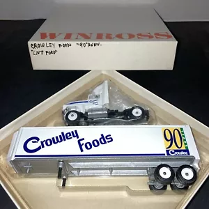 Winross 1/64 Crowley Food Tractor and Trailer Winross - Bild 1 von 9