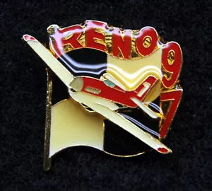 1997 NATIONAL CHAMPIONSHIP RENO AIR HAT PIN STREGA RACE STEAD 34th ANNIVERSARY - Picture 1 of 12