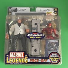 ToyBiz Marvel Legends Face-Off White Kingpin vs. Daredevil 2006 Action Figures