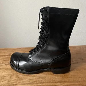 Corcoran 1500 Springerstiefel Größe 11 Leder Militär Fallschirmjäger USA Schaft Schnürung - Bild 1 von 15