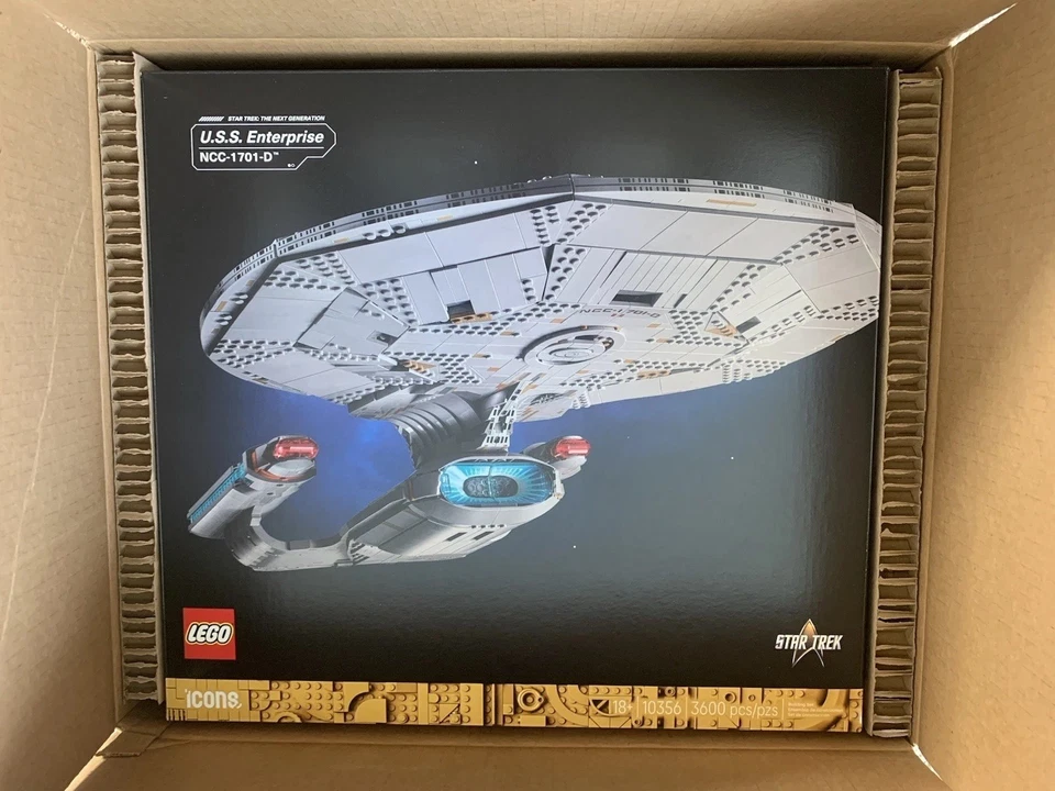 Lego 10356 Star Trek: EE. UU. Enterprise NCC-1701-D Nuevo Precintado LISTO PARA ENVIAR Foto 1 de 4