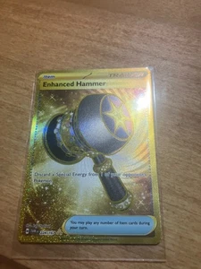 Enhanced Hammer 224/167 Double GOLD Star Twilight Masquerade Pokemon Card TCG PF - Picture 1 of 2