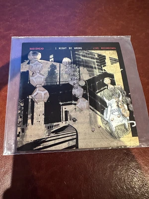 Radiohead–I Might Be Wrong - Live Mint Unplayed Promo CD 2001 Parlophone IMBW 01 - Image 1 of 2