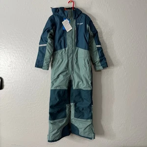 Columbia Youth Buga ll Suit, Small, Blue - Picture 1 of 6