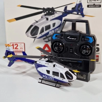 Amewi 25328 AFX-135 Polizei 4-Kanal Rc Helikopter 6G 2,4GHz RTF Rc Hubschrauber - Bild 1 von 4
