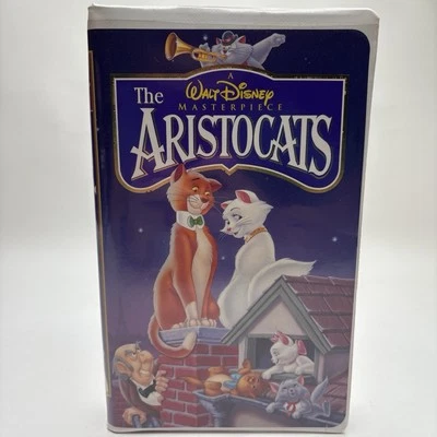 The Aristocats (VHS, 1996) Walt Disney Masterpiece Collection Clamshell Case - Image 1 of 4