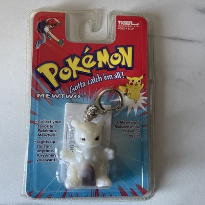 Mewtwo Pokémon 150 Light Up Keychain Vintage Rare!!! - Image 1 of 4
