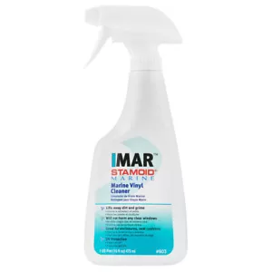 Limpiador de vinilo marino IMAR Stamoid #603-16 oz spray profecía UV, ventanas transparentes - Imagen 1 de 1