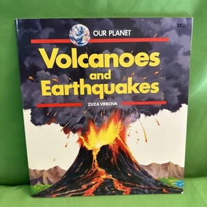 Volcanoes and Earthquakes by Zuza Vrbova, Our Planet Series, Science, (1990) NEW - Picture 1 of 12