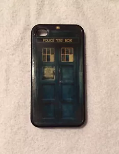 Doctor Who iPhone 4 Phone Case (TARDIS design) - Picture 1 of 4