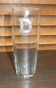 BRAND NEW Super Bowl XLVII Promo New England Patriots Bud Light Beer 16 Oz Glass - Picture 1 of 8