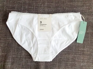 Esprit Damen Slip Set Gr.44 3-Pack neu mehrfarbig 95% Baumwolle 5% Elasthan - Bild 1 von 5