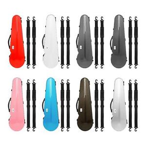 Violin Case Adjustable Straps Violin Travel Case for Players Enthusiasts