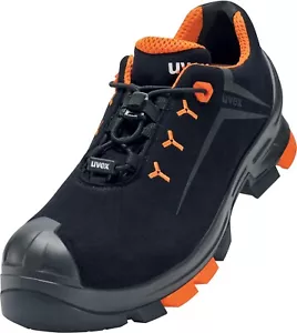 Uvex 2 Halbschuhe S3 65082 Schwarz, Orange (65082) - Bild 1 von 2