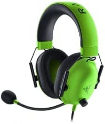 Razer BlackShark V2 X Gaming Headset Virtual 7.1 3.5mm Multi-Platform Green - Image 1 of 4