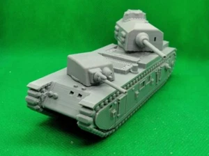 MiniGeneral 1/72 French FCM F1 Super Heavy Tank - Picture 1 of 2