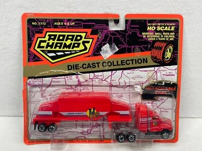 Road Champs 1993 escala HO suministro de grano Kenworth tractor-remolque ampolla abierta Foto 1 de 4