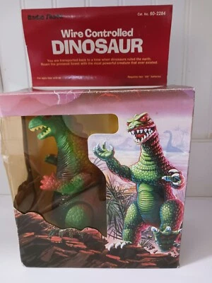 Radio Shack Wire Control Dinosaur GODZILLA catalog 60 - 2284 New In Box . - Image 1 of 4