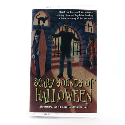 Scary Sounds of Halloween (Cassette Tape, 1991, K-Tel) TESTED 3025-6 Howling - Image 1 of 4