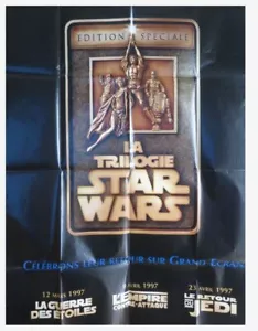 Poster The Star Wars Trilogy Edition 1997 120x160cm Folded New - Picture 1 of 1