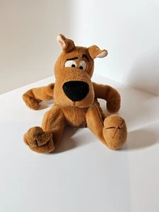 Bolsa de frijoles Scooby Doo juguete suave peluche Warner Bros 9 pulgadas - Imagen 1 de 8