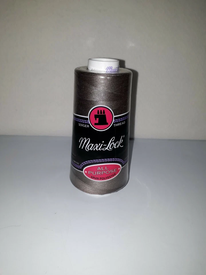MAXI LOCK T-27 3000YD SERGER THREAD. SPRUCE. 1-CONE Beige - Image 1 of 1