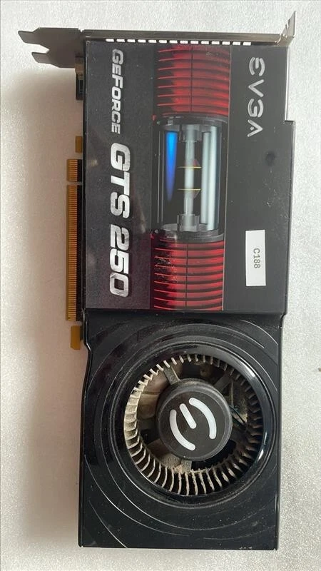 EVGA NVidia GeForce GTS 250 PCIe 2.0 512MB Graphics Video Card GPU - Image 1 of 4