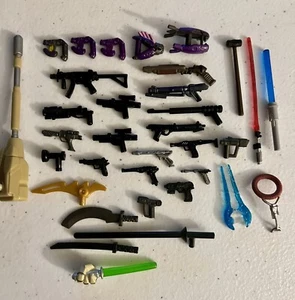 Mixed Lot of 34 Halo Lego Weapons PRICE REDUCED - Picture 1 of 5