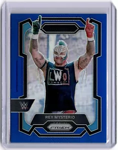 Rey Mysterio 2024 Panini Prizm WWE Blue Prizm #141 WWE Smackdown #108/199 - Foto 1 di 2