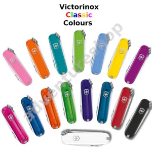 Victorinox Classic SD Swiss Army Pocket Knife Tool Classic Colours 7 Functions - Picture 1 of 25