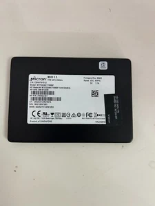 Micron 2.5" M600 1100 1TB SOLID STATE SSD Drive SATA for Spares No 747216-001 - Picture 1 of 2