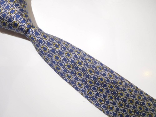 HERMÈS Cravatta uomo HERMES Francia vera seta cravatta abito classico lusso multicolore W693