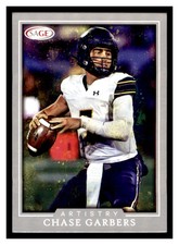 2022 SAGE Artistry #38 CHASE GARBERS California Golden Bears ~E9D