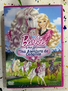 BARBIE Y SUS HERMANAS EN UNA AVENTURA DE CABALLOS DVD ESPAÑOL INGLES PORTUGUES - Imagen 1 de 3