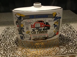 Ezra Brooks CB Times Decanter 1976, Heritage China CB 10 Codes Truckers' Terms - Picture 1 of 12