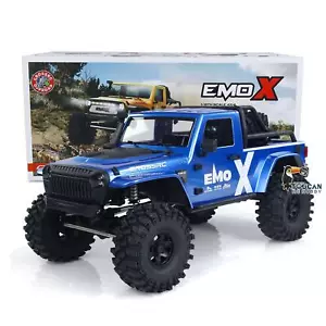 CROSSRC 2Speed 1/8 EMO X RC Rock Crawler 4*4 ARTR Off Road Cars Vehicles Light - Picture 1 of 12