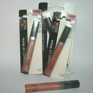 4 N.Y.C. nyc Liquid Lip Shine Lip Gloss 548 548b Petal Pink - Picture 1 of 2