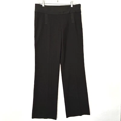 Pantalones de vestir Magaschoni negros para mujer talla 6 mezcla de lana pantalones de pierna recta Foto 1 de 4