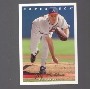 1993 UPPER DECK BASEBALL #635 Greg Maddux Atlanta Braves - NM/MT - Picture 1 of 2