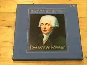 Haydn The Six Late Masses GUEST WILLCOCKS DECCA 6 LP BOX SHM 25070-D/1-6 MINT - Picture 1 of 4