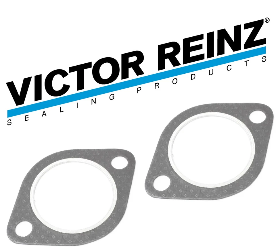 x2 Exhaust Manifold Flange Gasket Victor Reinz 1999-2010 for BMW 70-34046-00 - Image 1 of 1