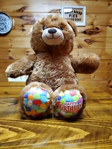 Oso de peluche Build A Bear feliz cumpleaños oso de peluche de 15" BAB - Imagen 1 de 11